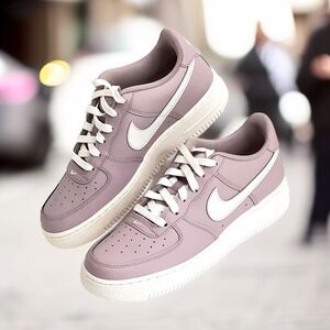 Nike Grade School Air Force 1 Low Youth 6.5 Rose/Sail Sneakers Eu 39